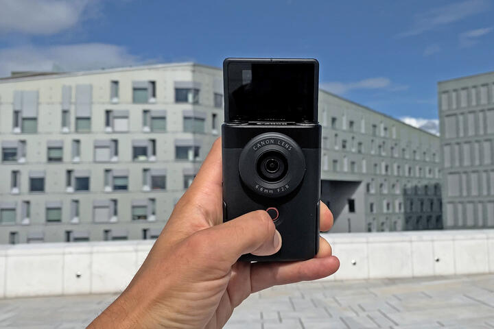 Designet for vlogging